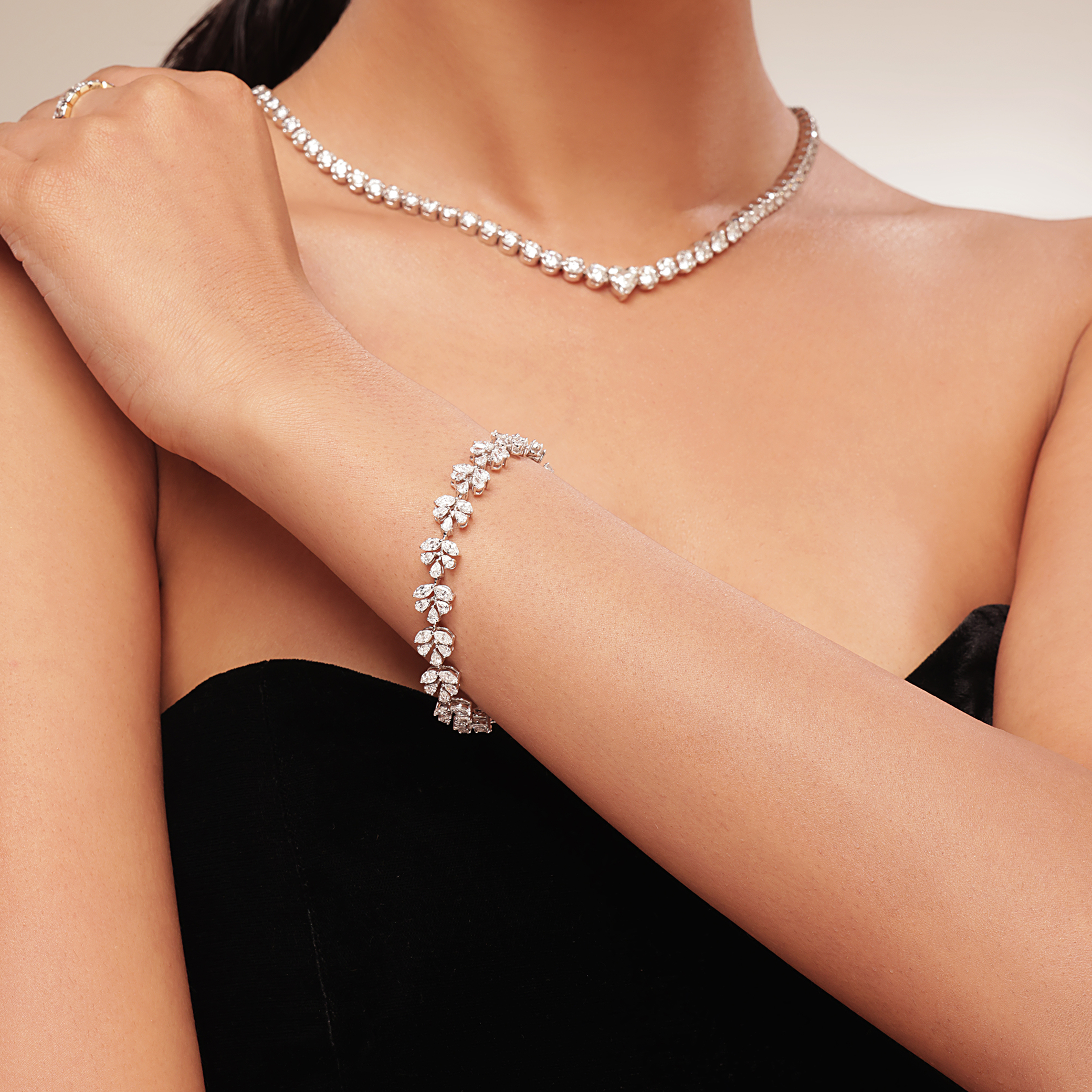 LUNA CASCADE TENNIS BRACELET