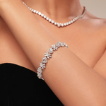 CELESTIA BLOOM TENNIS BRACELET